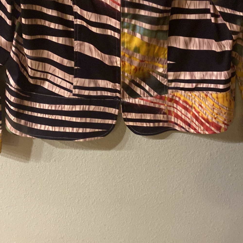 Striped Multicolor Women's Jacket - Picture 3 of 15